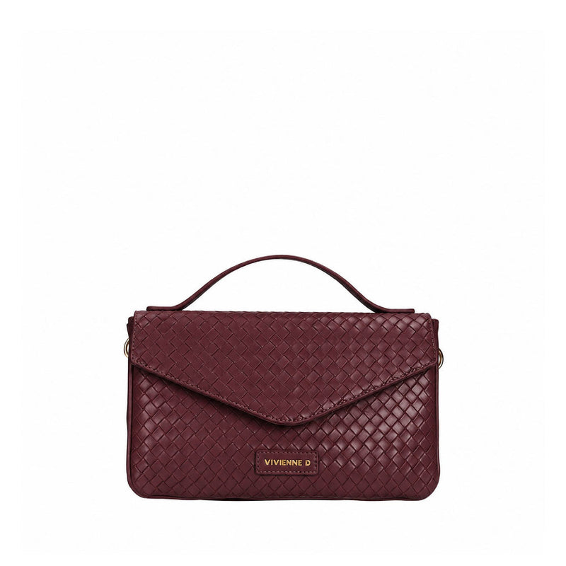 Vivienne D Mini Bag Hope Twist Bordeaux