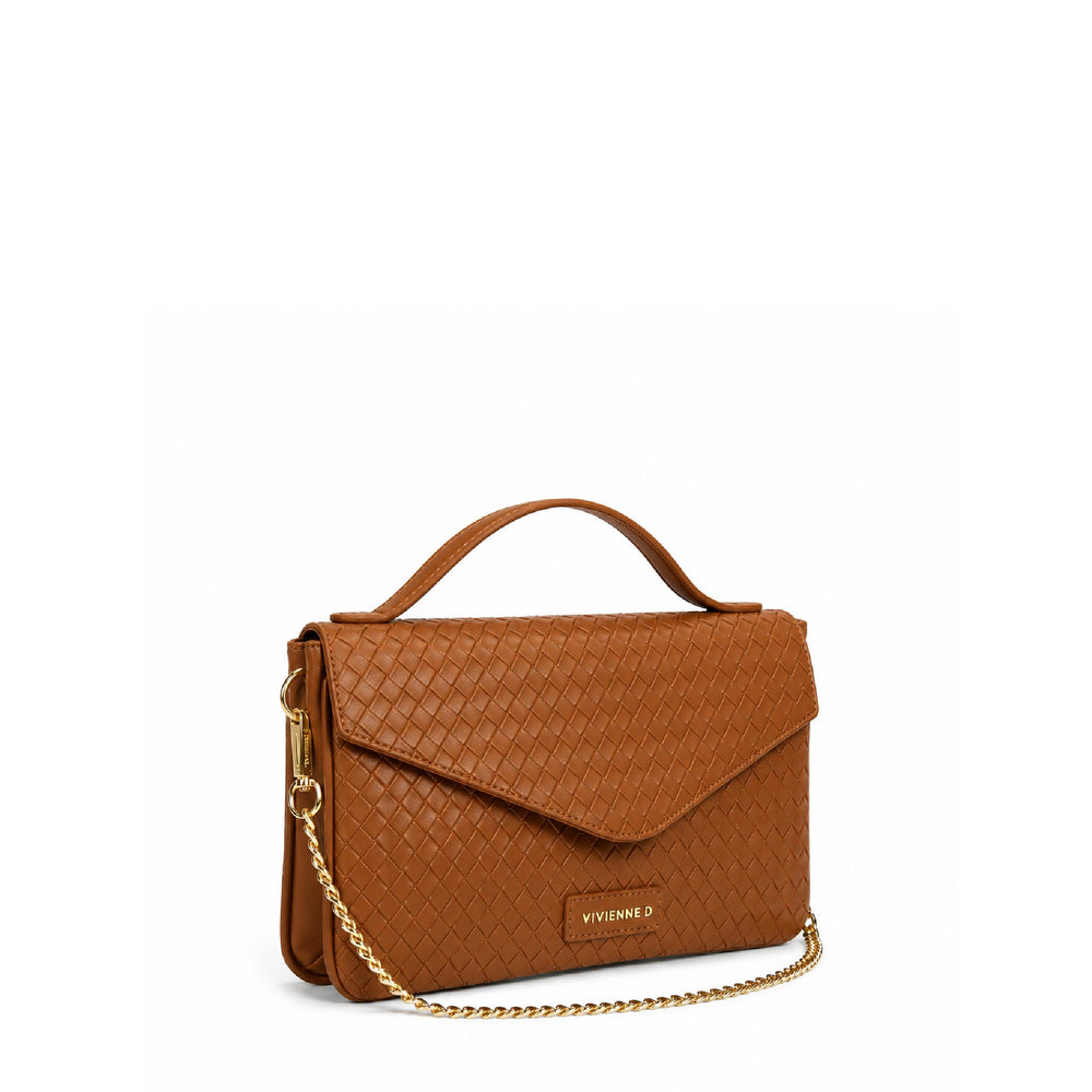 Vivienne D Mini Bag Hope Twist Cuoio