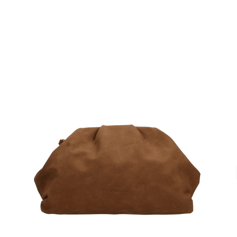 Vivienne D Maxi Pochette Zoe Wood Marrone