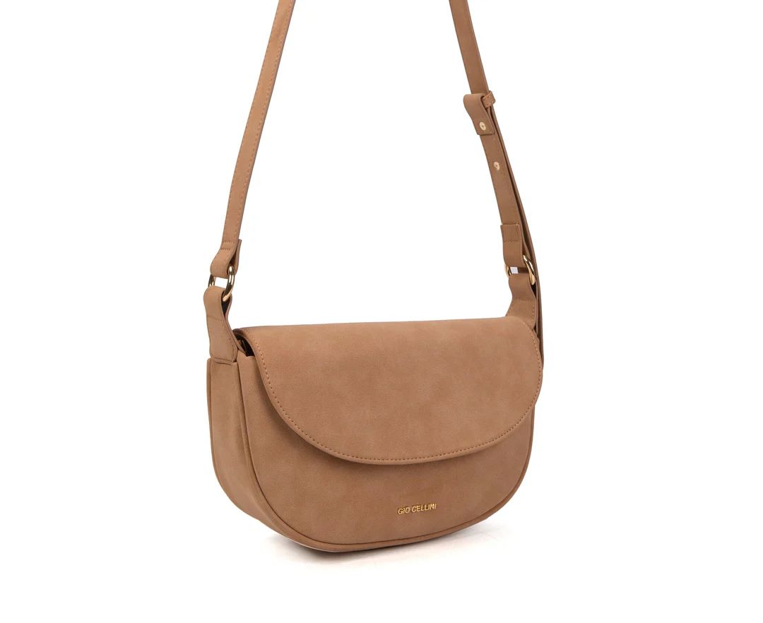 Gio Cellini Borsa a tracolla Camel