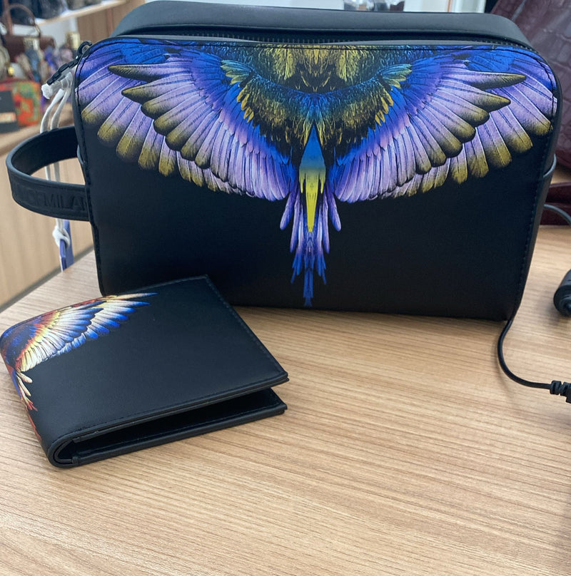 county of milan pochette a mano e portafoglio tik