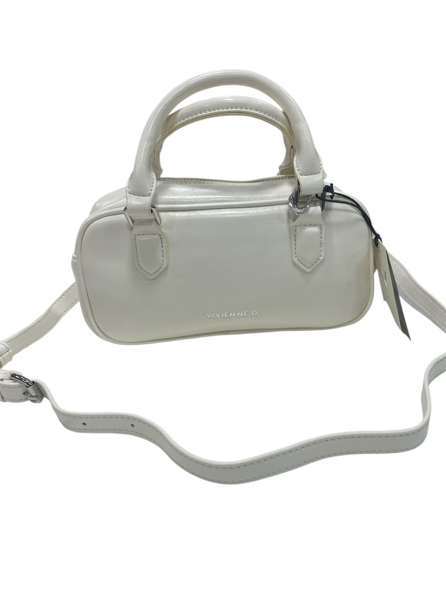 Vivienne D Mini Bauletto Bianco