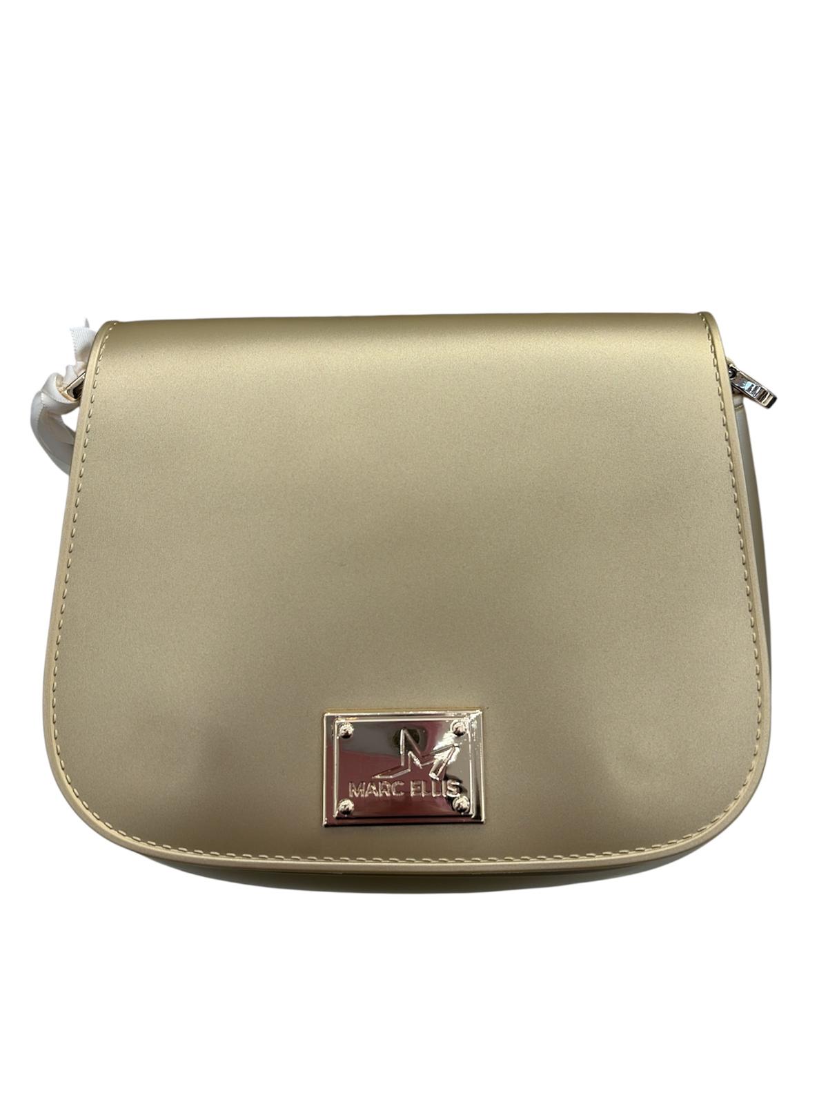 Marc Ellis Borsa a Tracolla Flat Swipe Gold/Light Gold