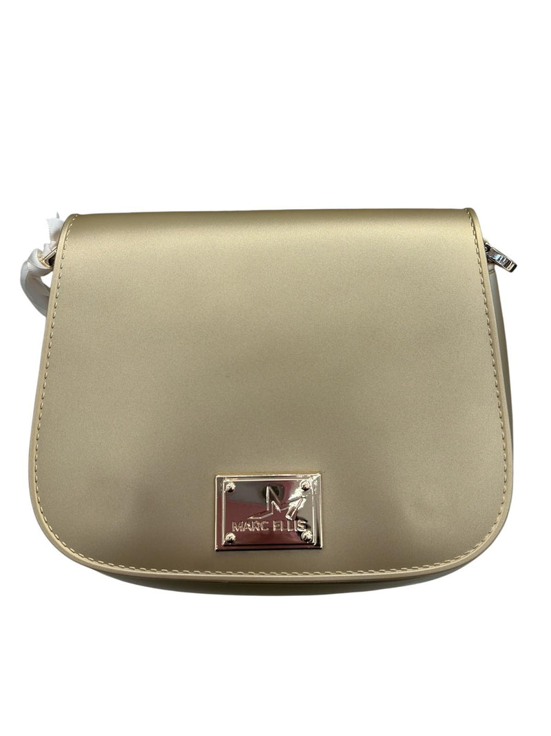 Marc Ellis Borsa a Tracolla Flat Swipe Gold/Light Gold