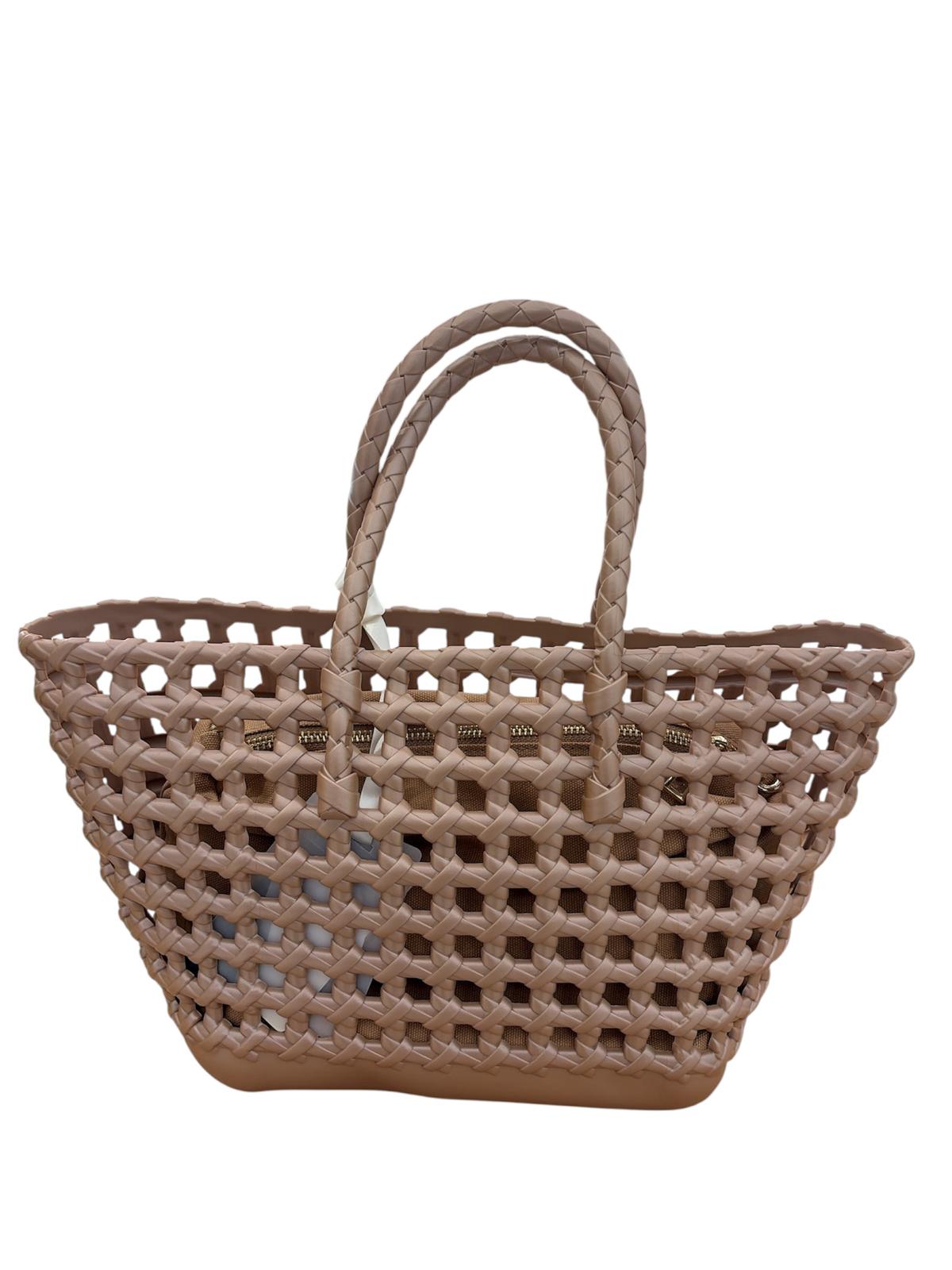 Marc elis Borsa a Mano Flat Sunset Moka Mousse/Light Gold