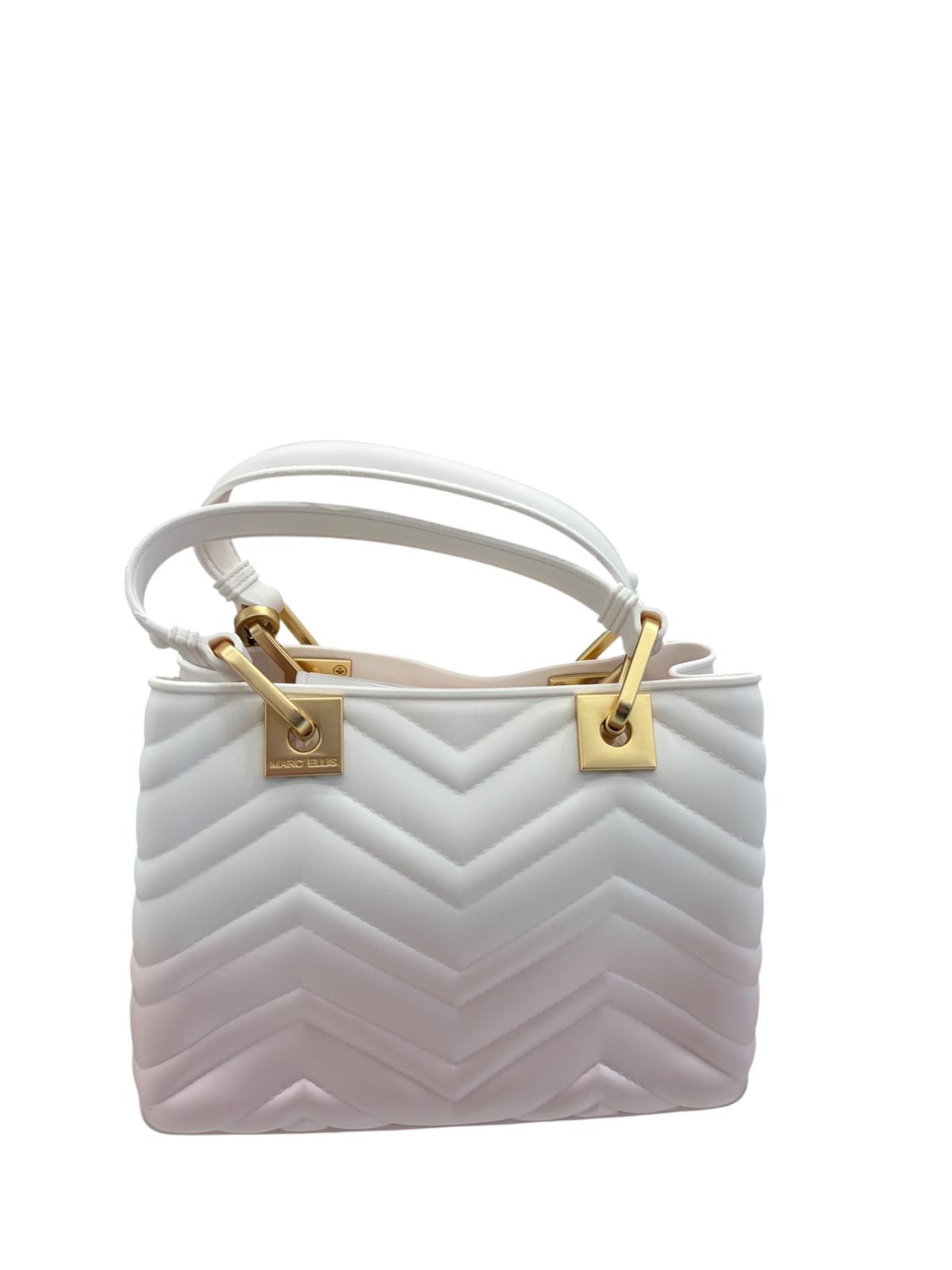 Marc Ellis Borsa A Mano Flat Krissy Wawe S Milk/Matt Gold