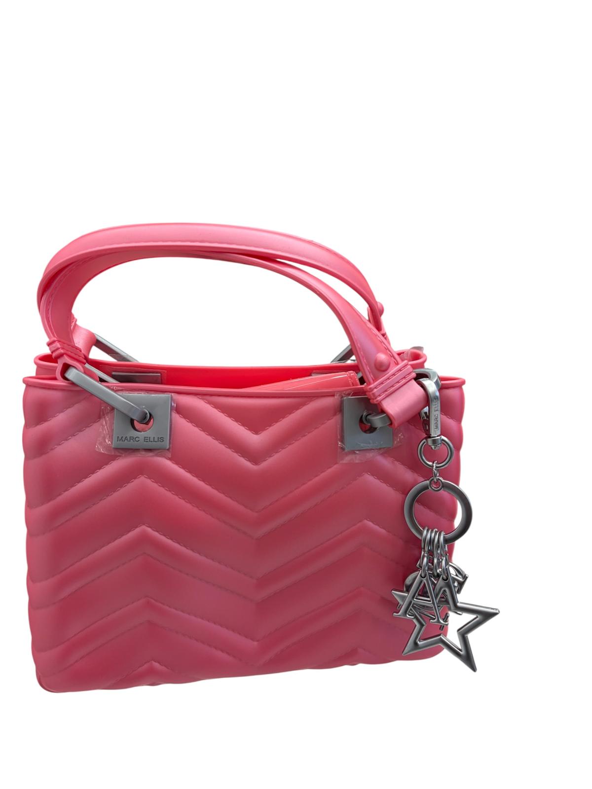 Marc Ellis Borsa A Mano Flat Krissy Wawe S Pink Lemonade/Steel