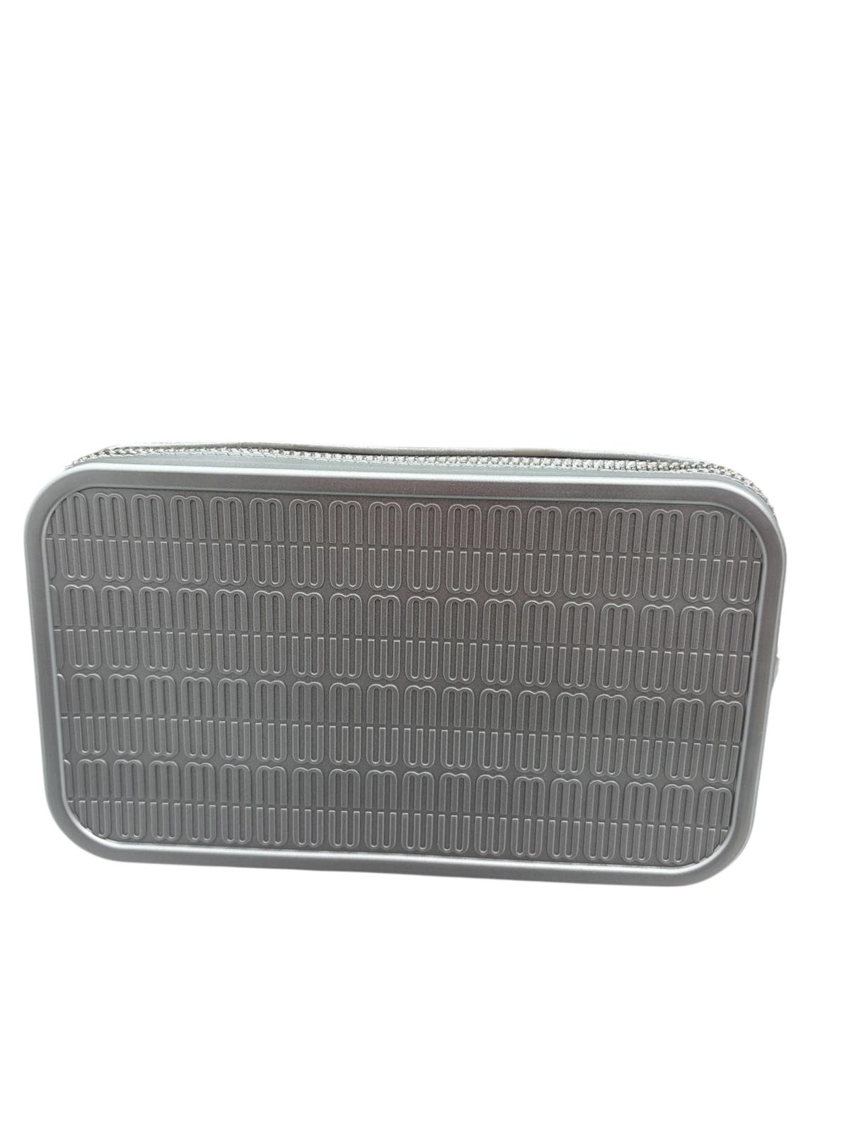 Marc ellis Borsa a Mano Flap Snap Grip Silver/Silver