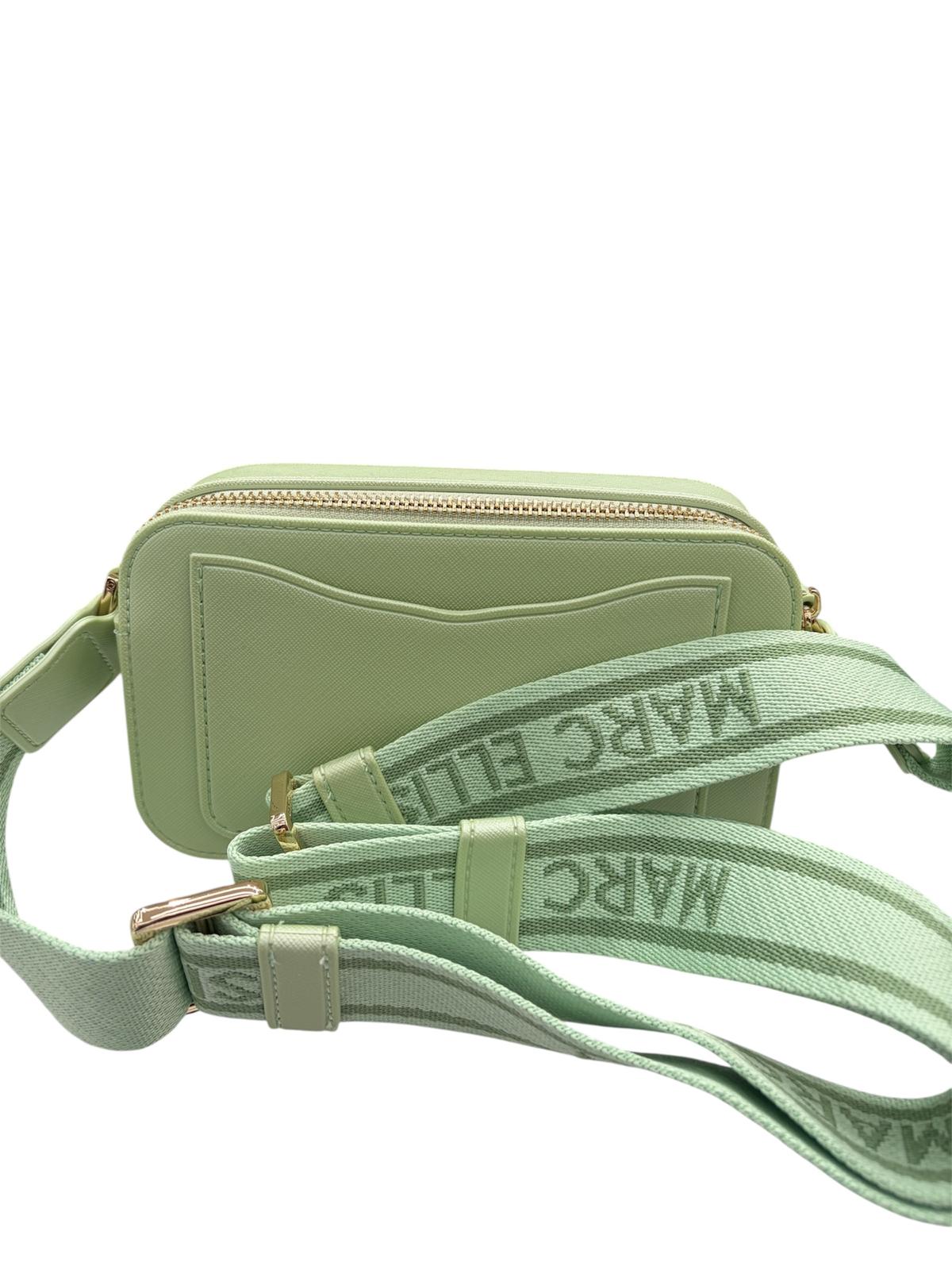 Marc Ellis Borsa a Tracolla Flat Marc Soft Green/Light Gold