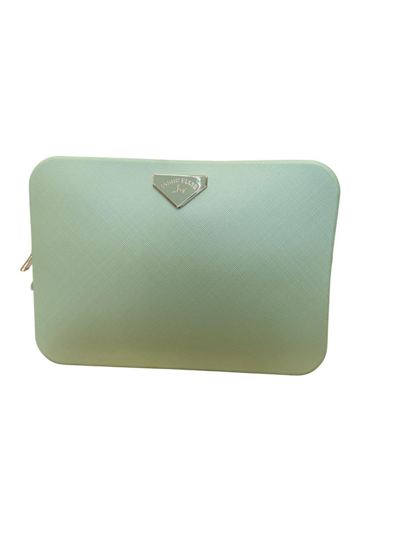 Marc Ellis Borsa a Tracolla Flat flowe Soft Green/Light Gold