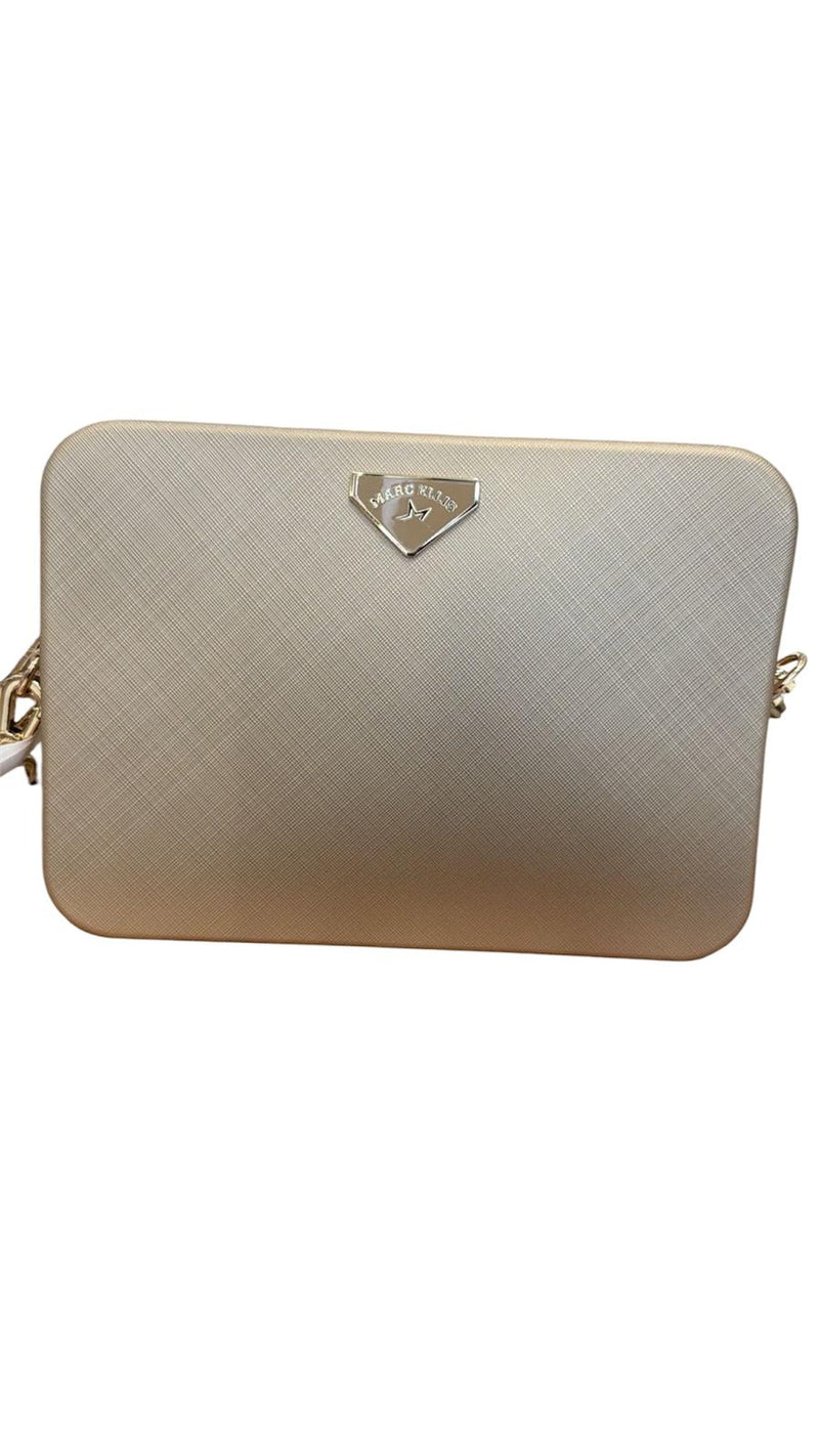 Marc Ellis Borsa a Tracolla Flat flowe Gold/Light Gold