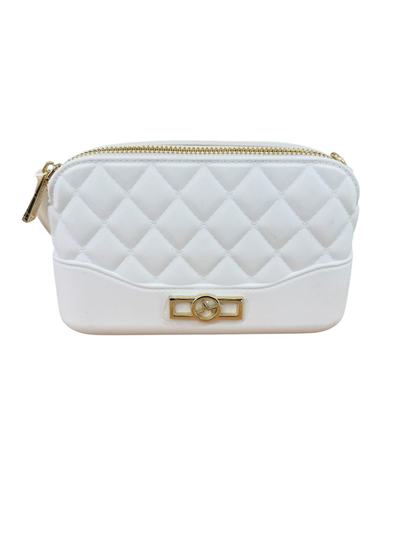 Marc Ellis Borsa a Tracolla Flat Bloom Milk/Light Gold