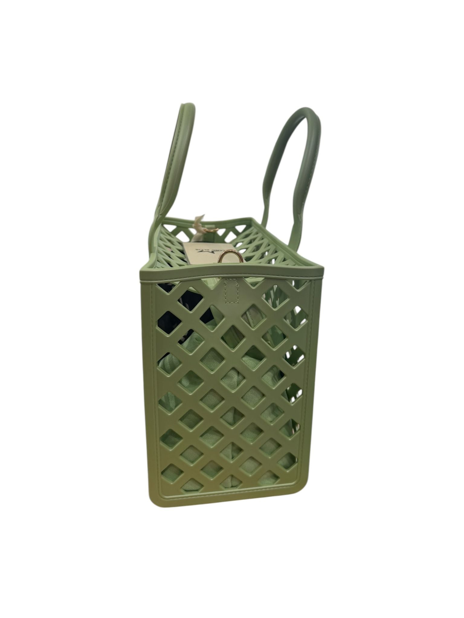 Marc Ellis Borsa a Mano Flat PLot Soft Green/Light Gold