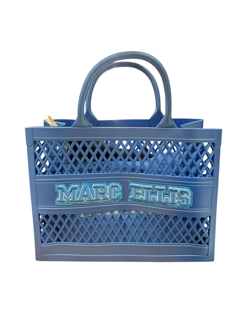 Marc Ellis Borsa a Mano Flat Sponge S Sky Bloom/Silver