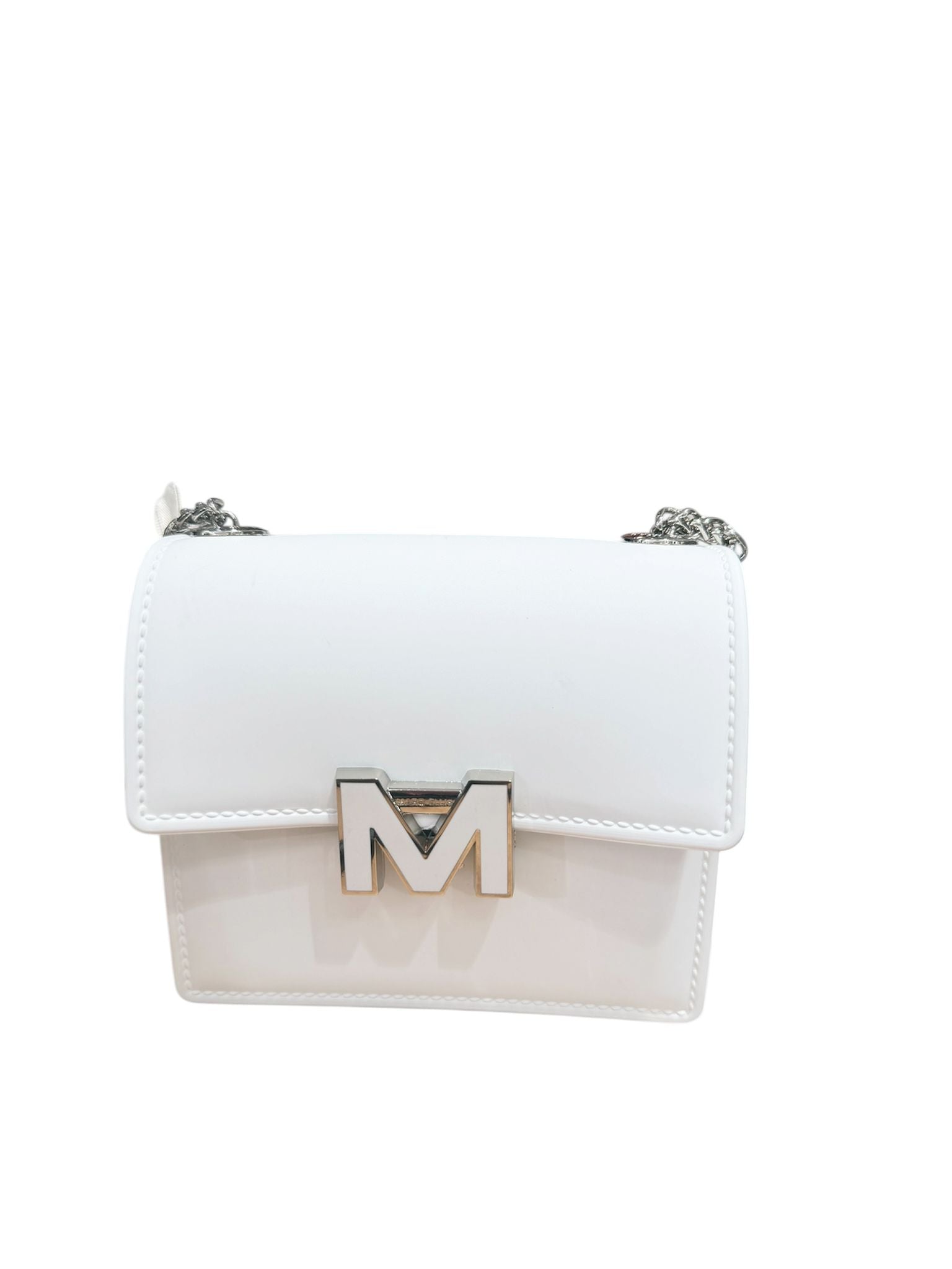 Marc ellis Borsa a Tracolla Flat Supermee S Milk/Silver