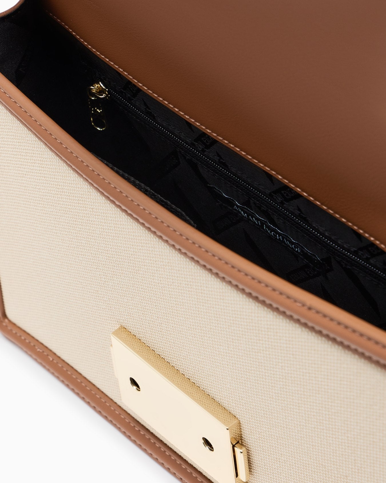 Armani Exchange Borsa A Spalla Natural/Cuoio XW000070