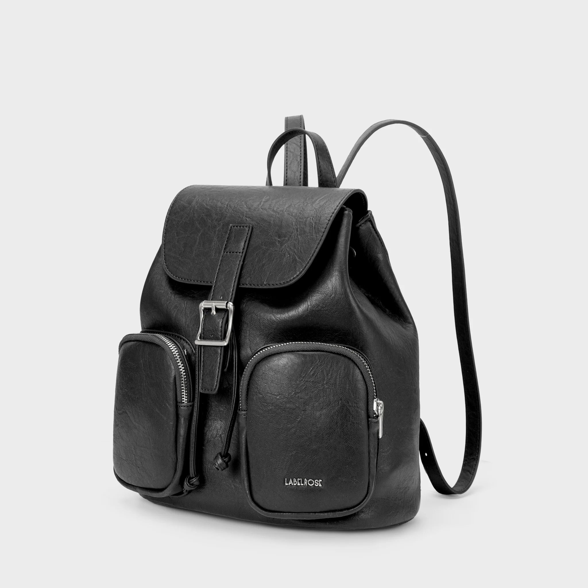 Label Rose Zaino SUMMER BACKPACK - BLACK SILVER