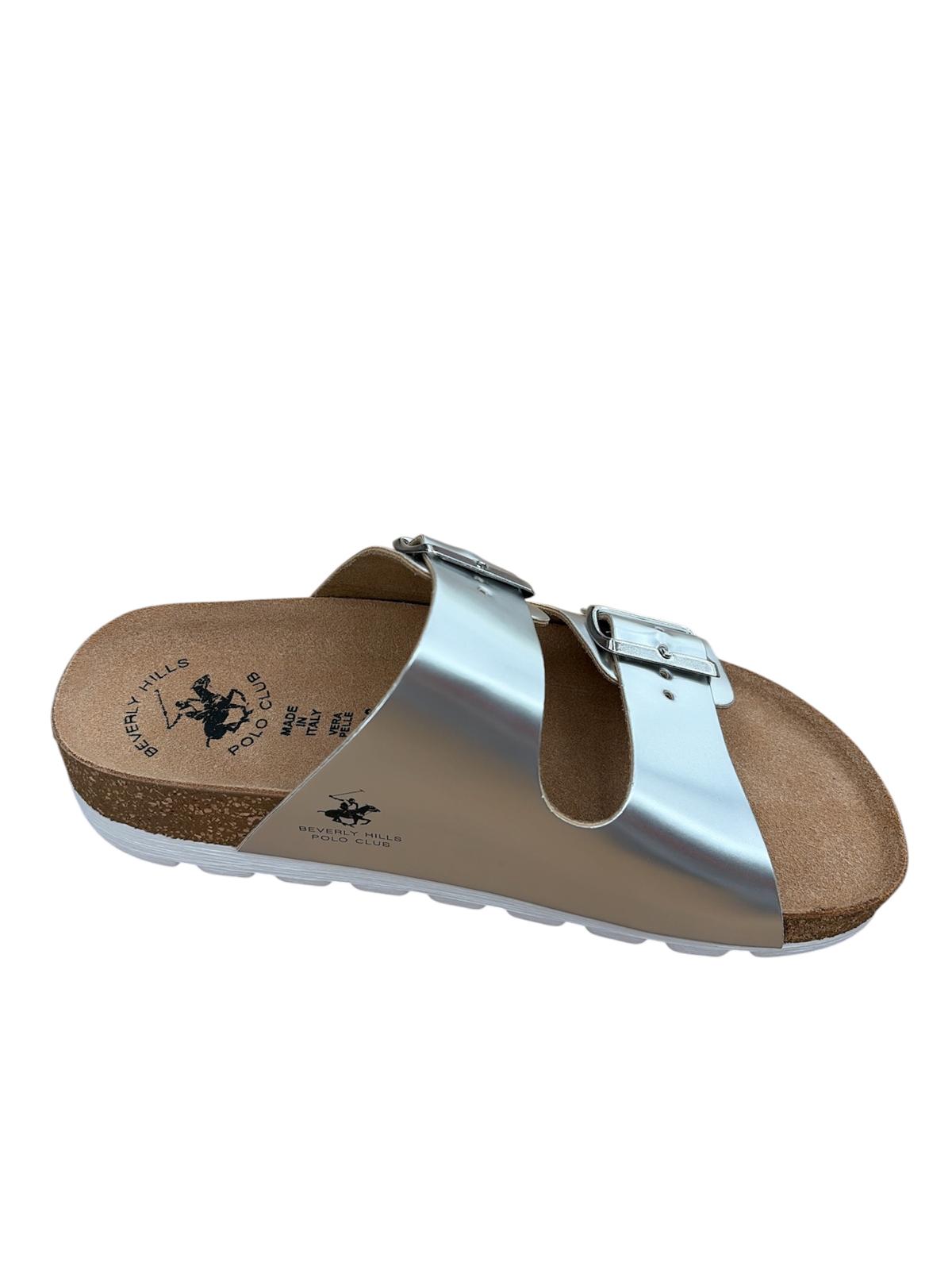 Beverly Hills Polo Club Ciabatta Bassa Berry 012 Silver