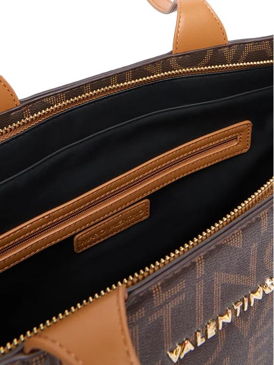 Mario Valentino Shopper Regina Re Moro/Naturale