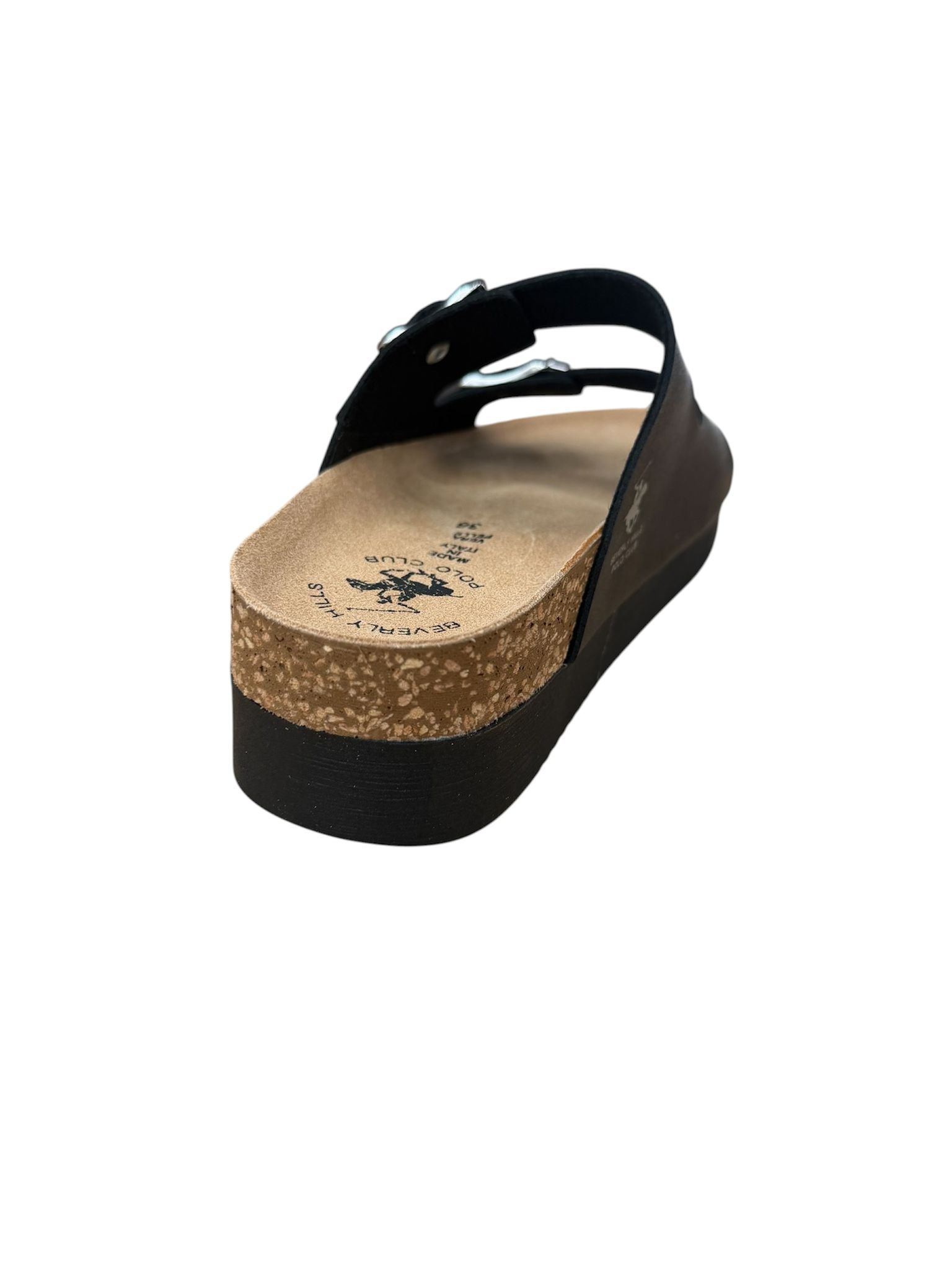 Beverly Hills Polo Club Ciabatta Alta Cristal 501 Black