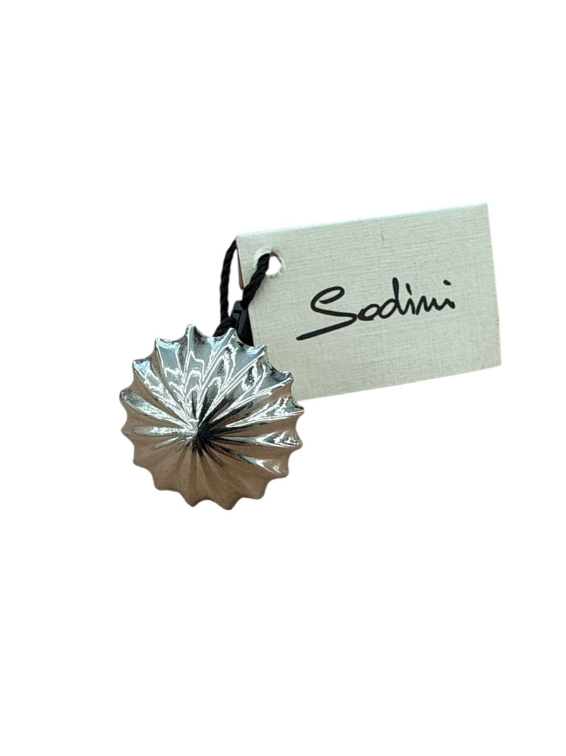 Sodini Anello Argento Sfera Ottone