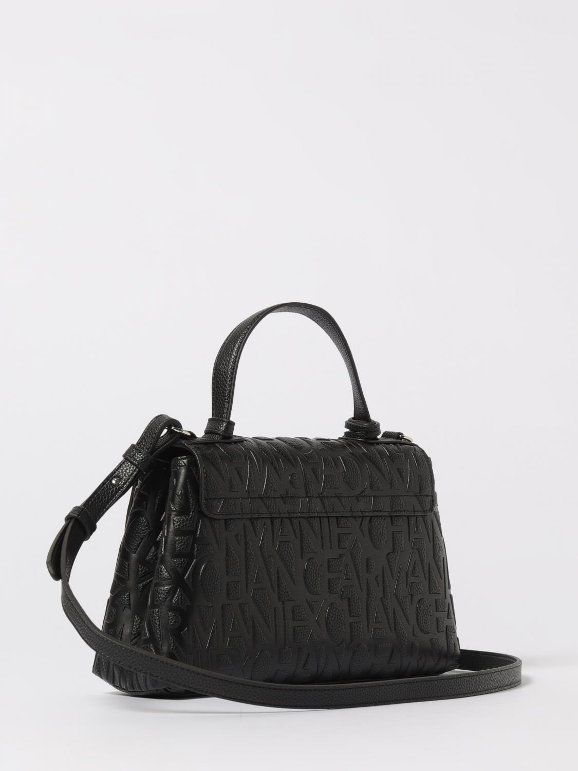Armani Exchange Borsa a Tracolla/Mano XW001223 AF15774 BLACK