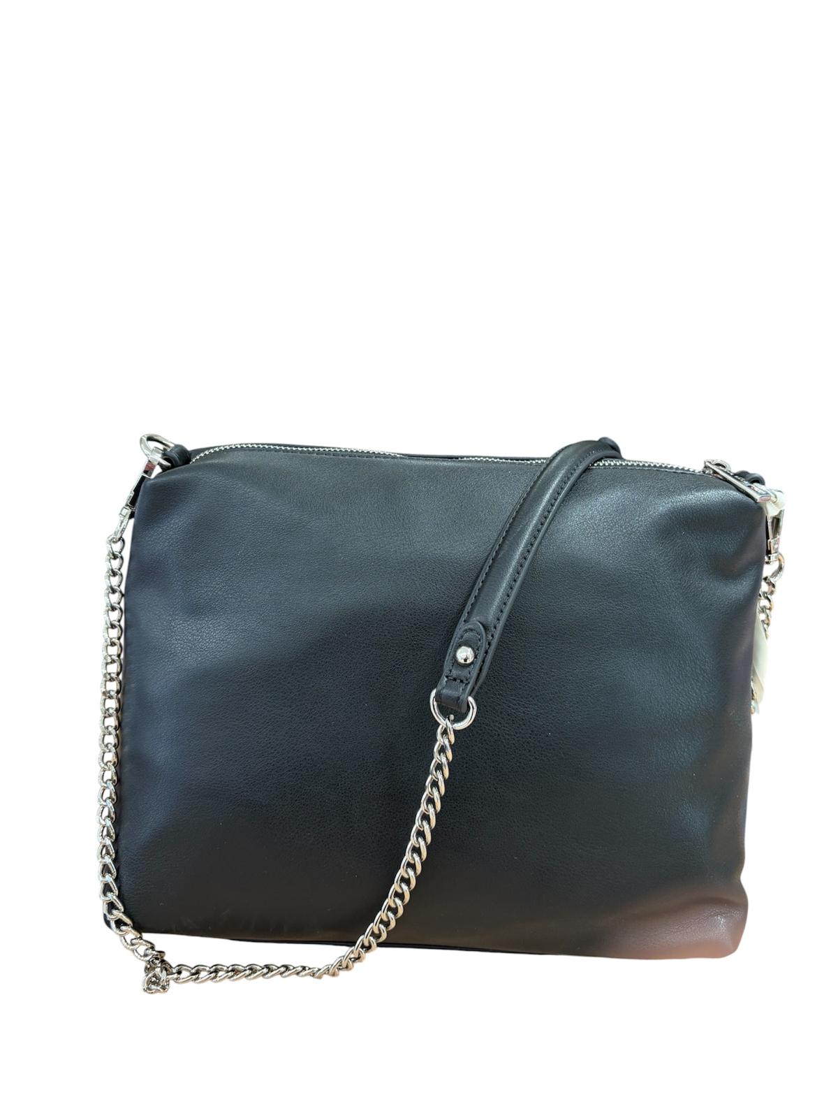 Marc Ellis Borsa A Tracolla Alison Macro Black/Silver
