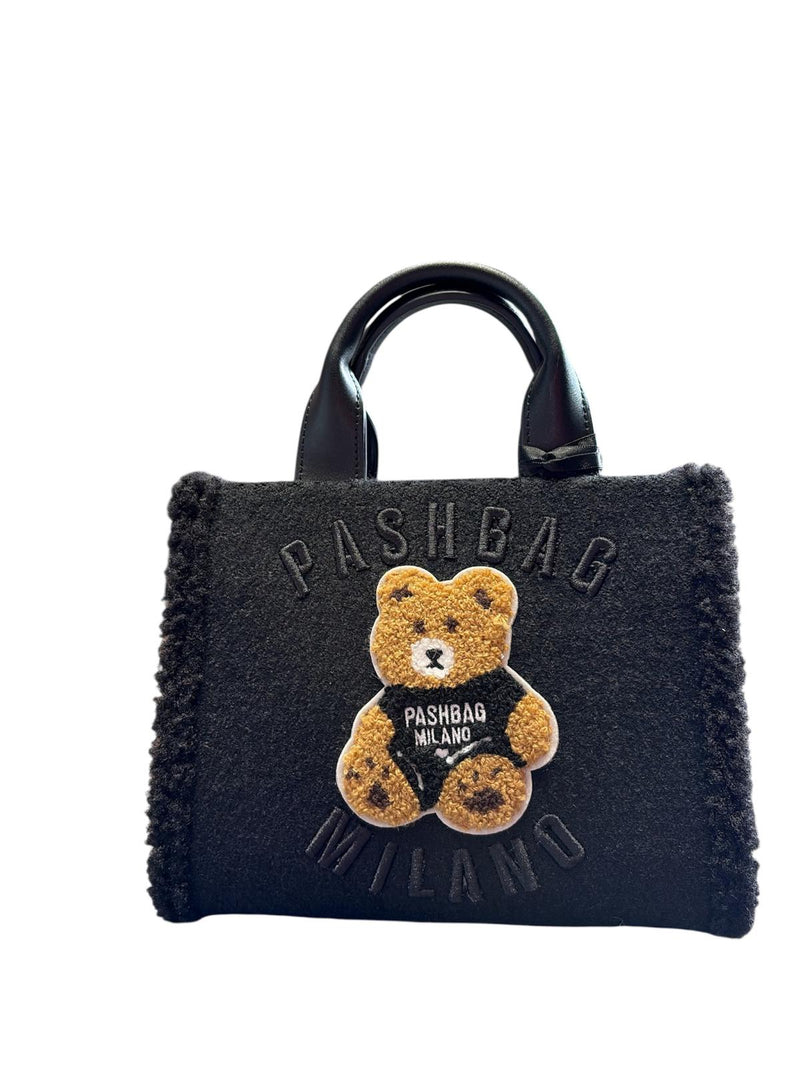 PASHBAG BORSA A MANO SHEPHERD 3D MINI MARGE NERA