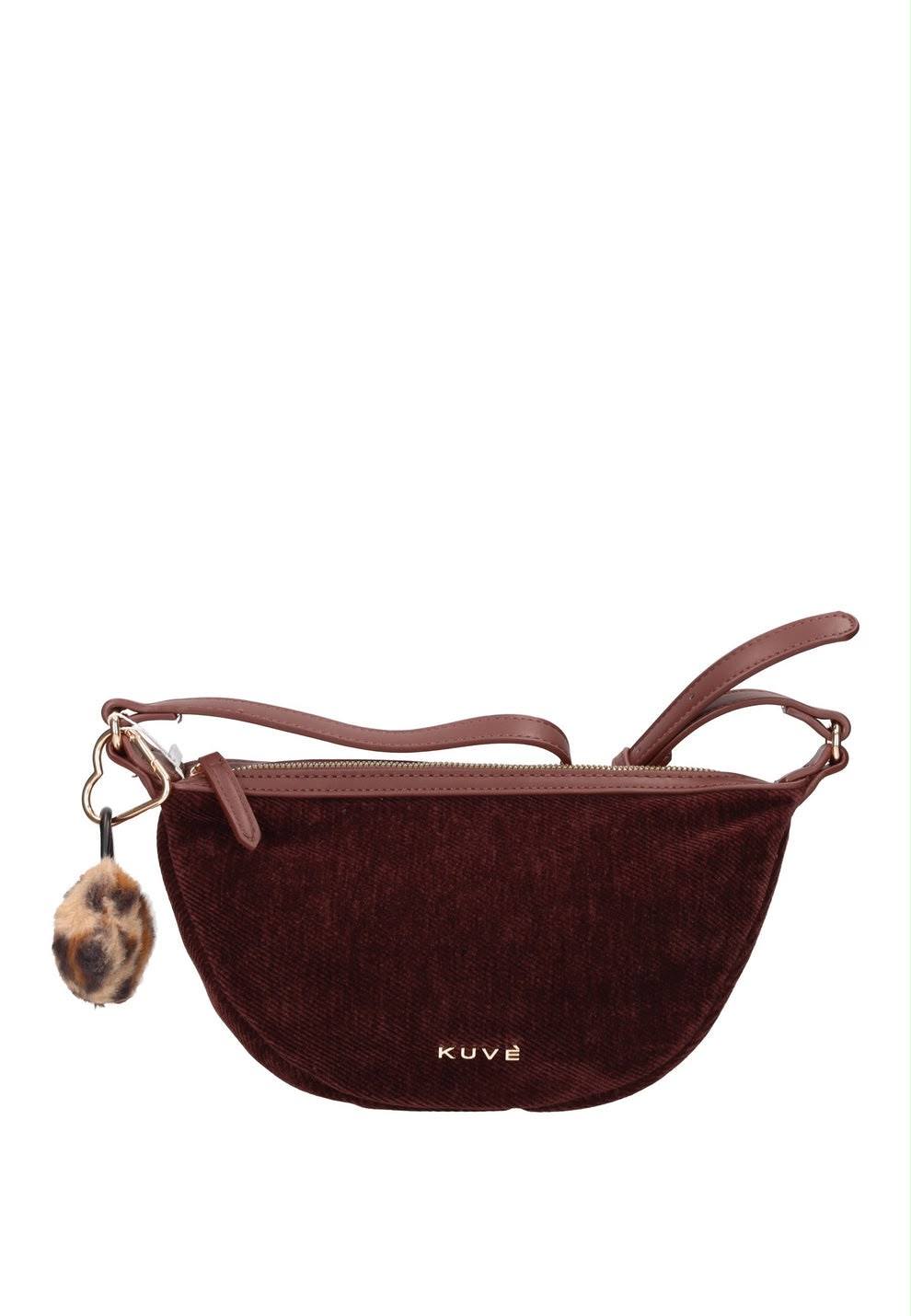 Kuvè Borsa a Spalla Bordeaux