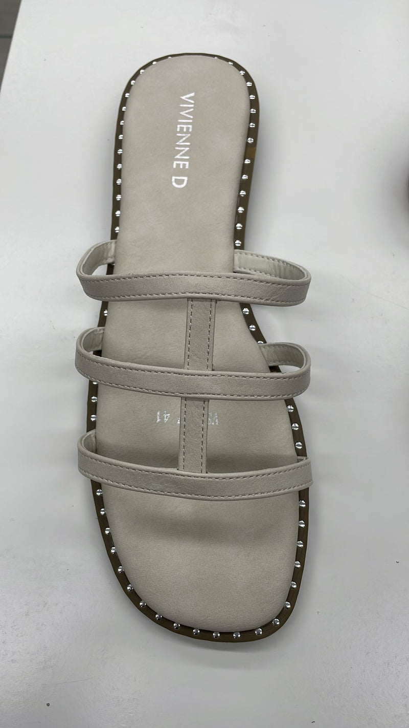 Vivienne D Ciabatte Beige