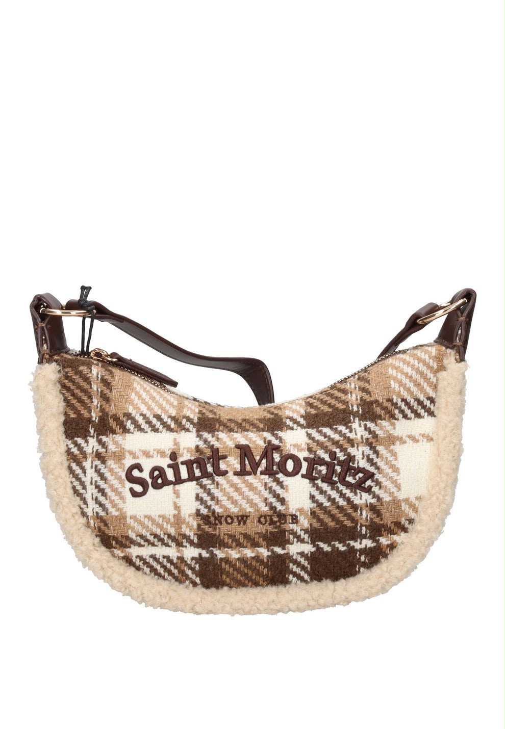 Kuvè Borsa a Spalla Cioccolato/Multicolore