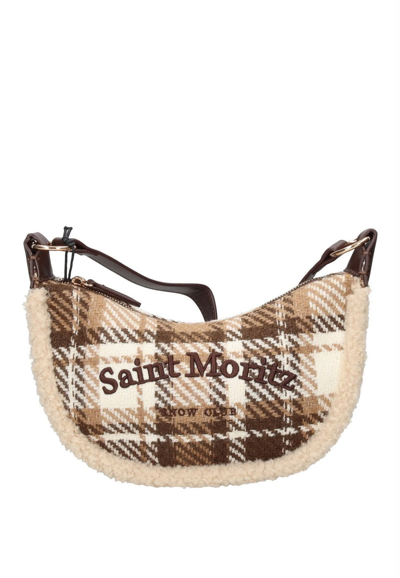 Kuvè Borsa a Spalla Cioccolato/Multicolore