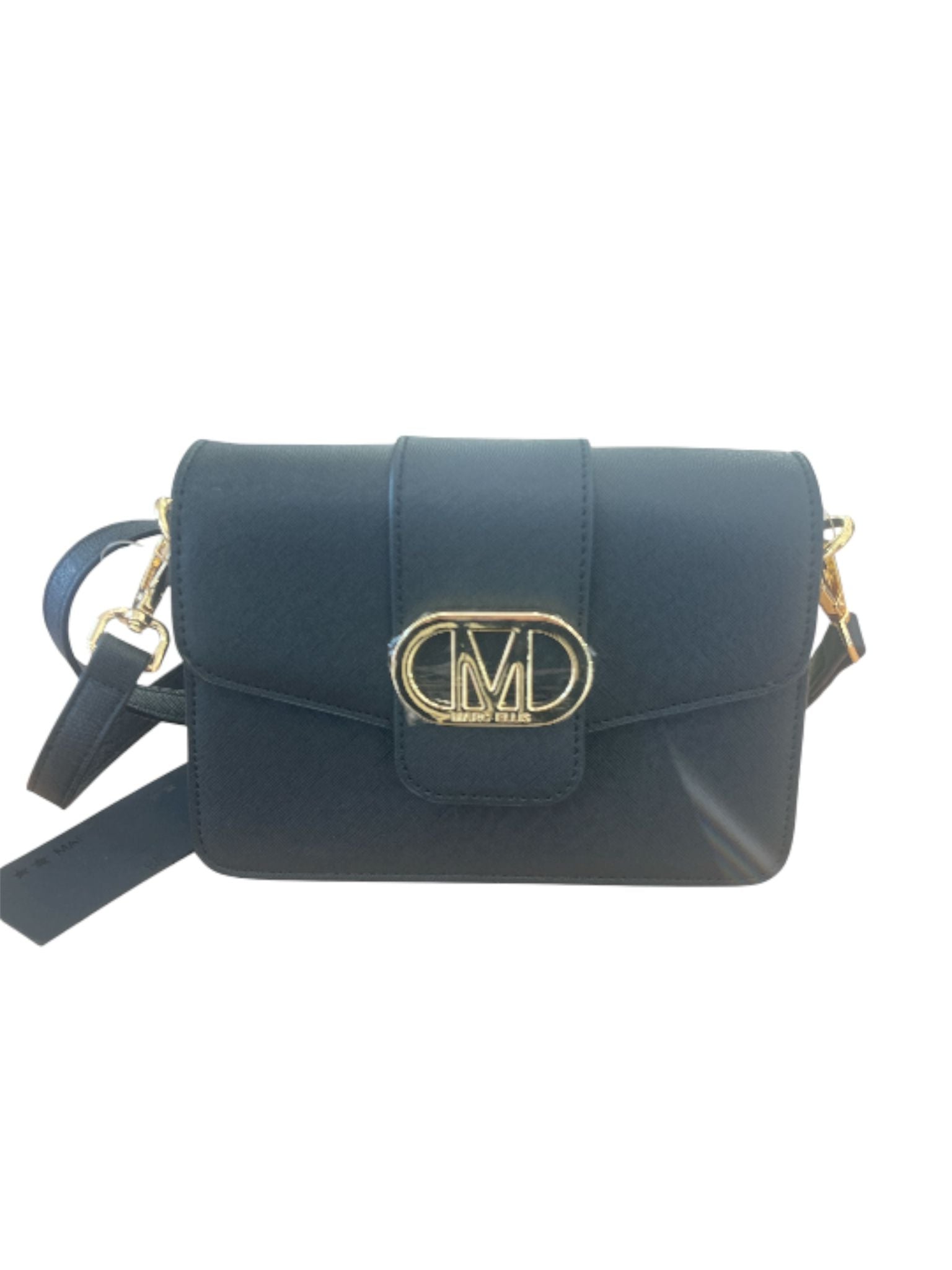 Marc Ellis Borsa A Spalla Flat kourtney Black / gold