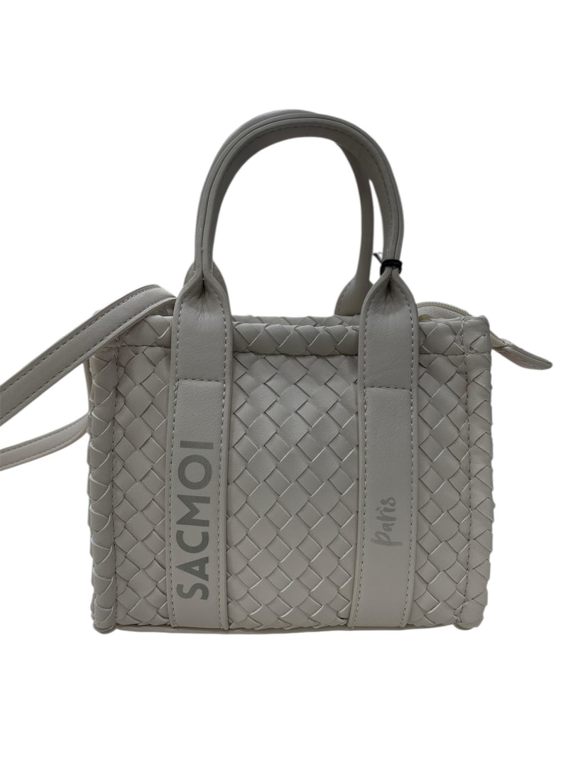 Sacmoi Borsa a Mano/Tracolla Nova Avorio