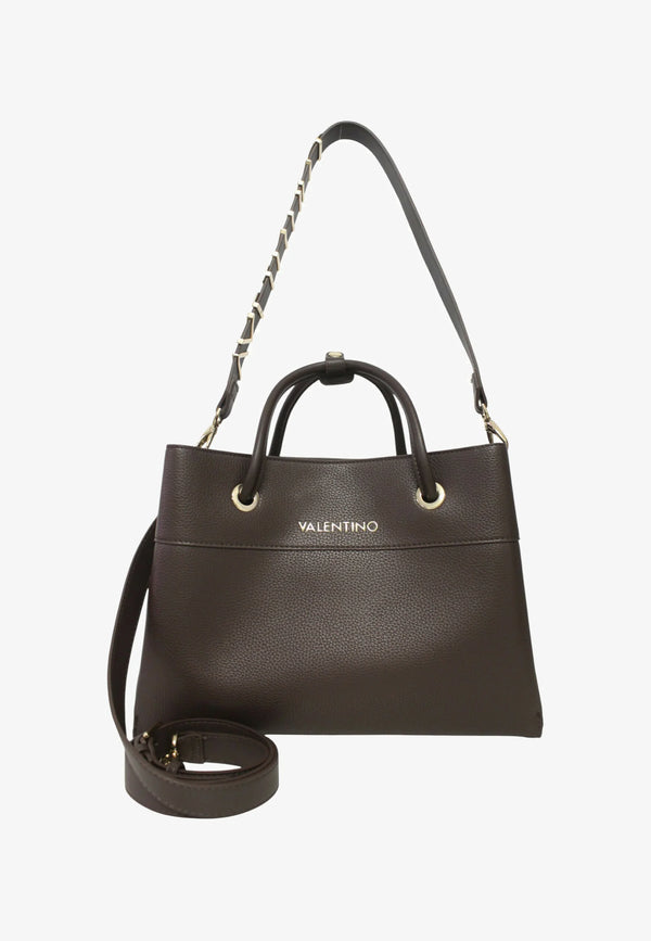 Mario Valentino Alexia Borsa VBS5A802 Doppio Manico Grande Moro