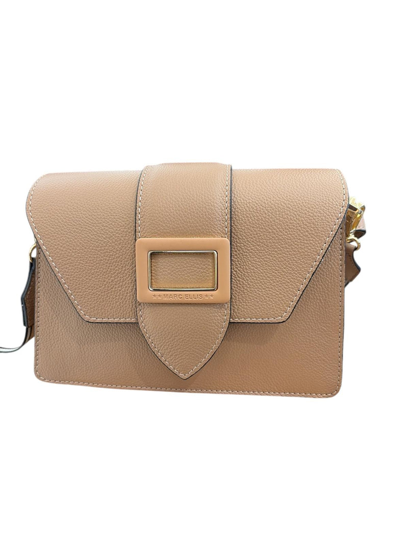 Marc Ellis Borsa a Spalla Kourtney M Do Caramel/Gold