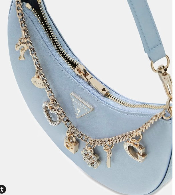Guess Borsa A Mano Tamin Mini Celeste ES993172
