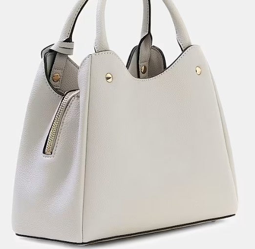 Guess Borsa A Mano Meridian II Crema BG6974050