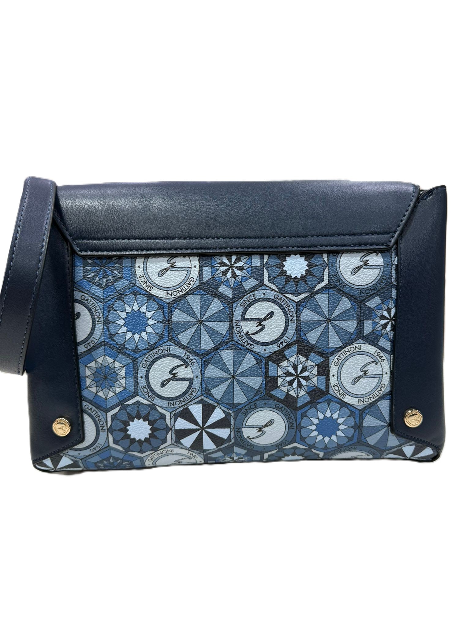 Gattinoni Borsa a Tracolla Logata Blu