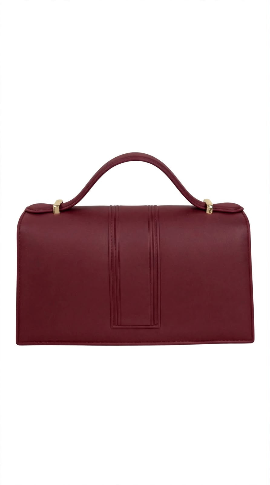 Marc Ellis Borsa A Mano/ Tracolla Flat Arrow 27 Burgundy