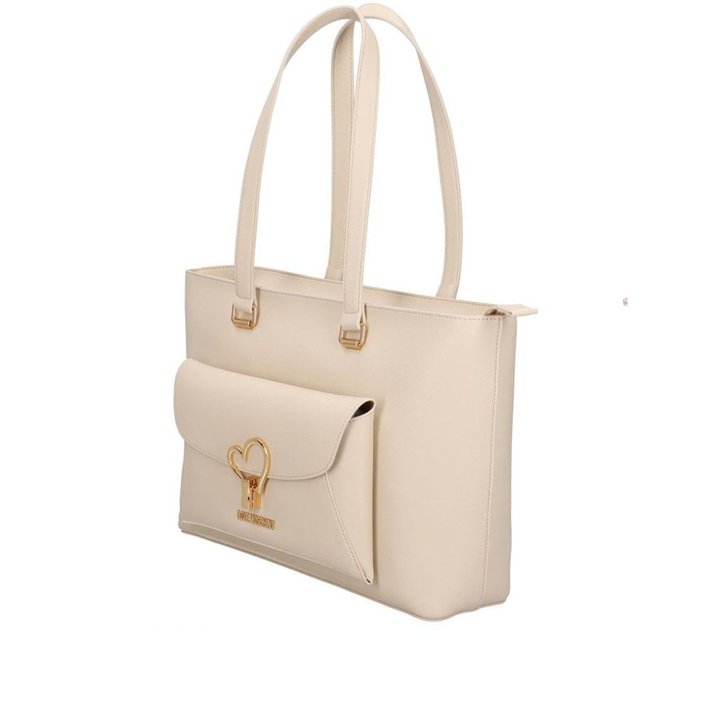 Love Moschino Borsa A Spalla Avorio JC4136PP1OLQ0110