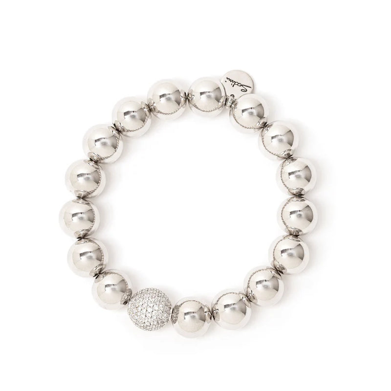 Sodini Bijoux Bracciale Elastico Judith Argento