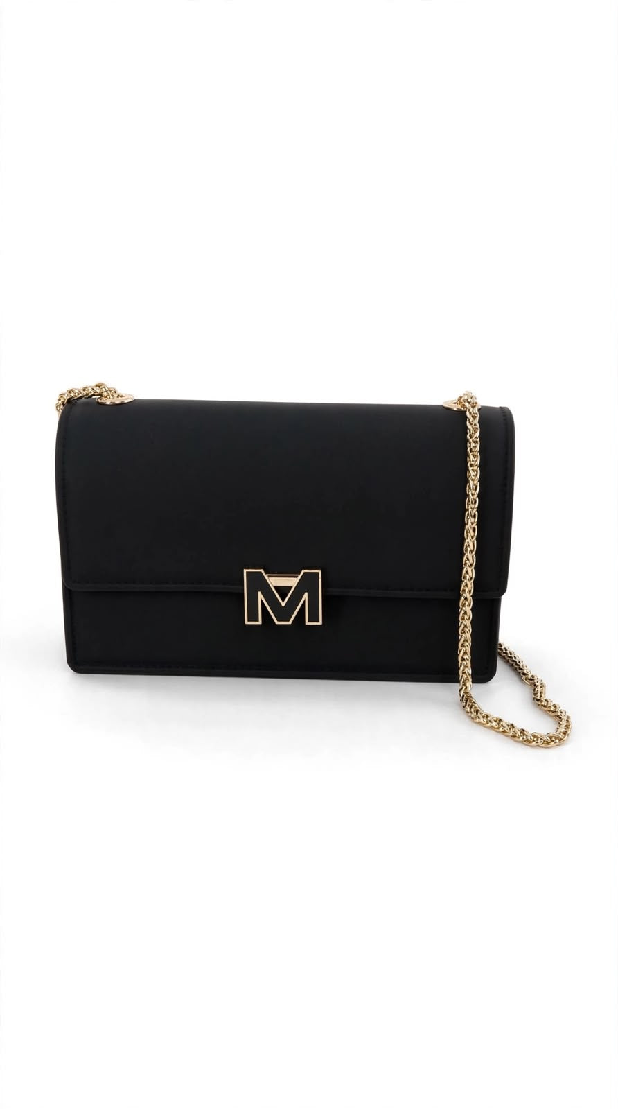 Marc Ellis Borsa A Spalla/Tracolla Flat Super M Black/Gold