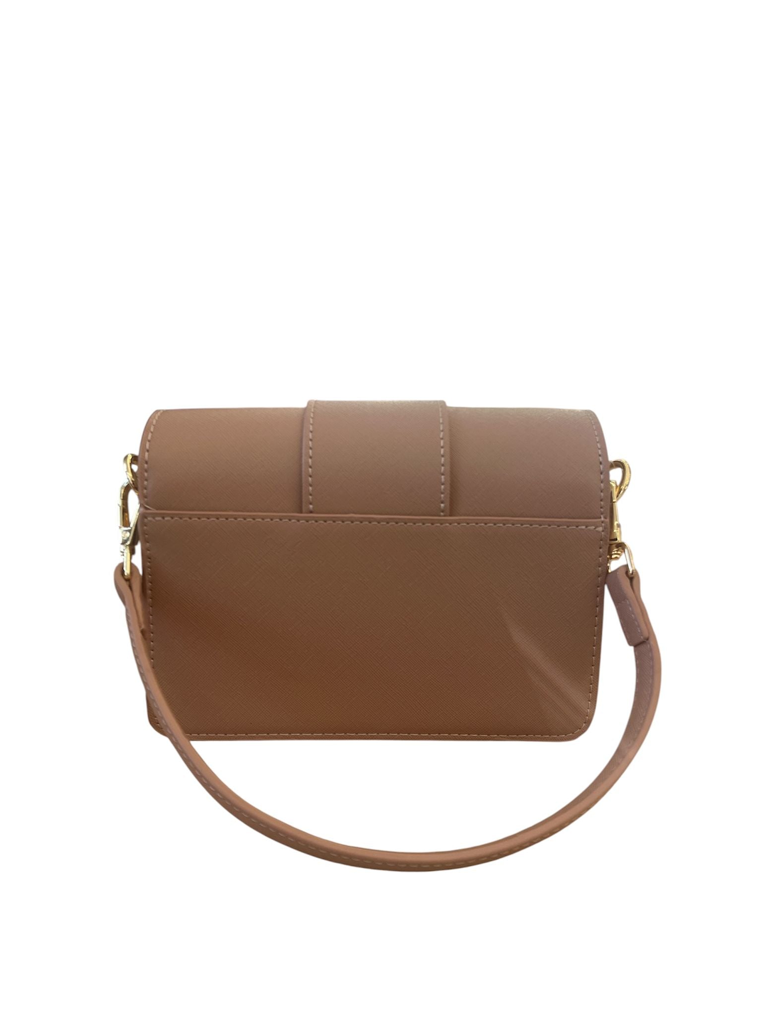 Marc Ellis Borsa A Spalla Flat kourtney Taupe/Gold