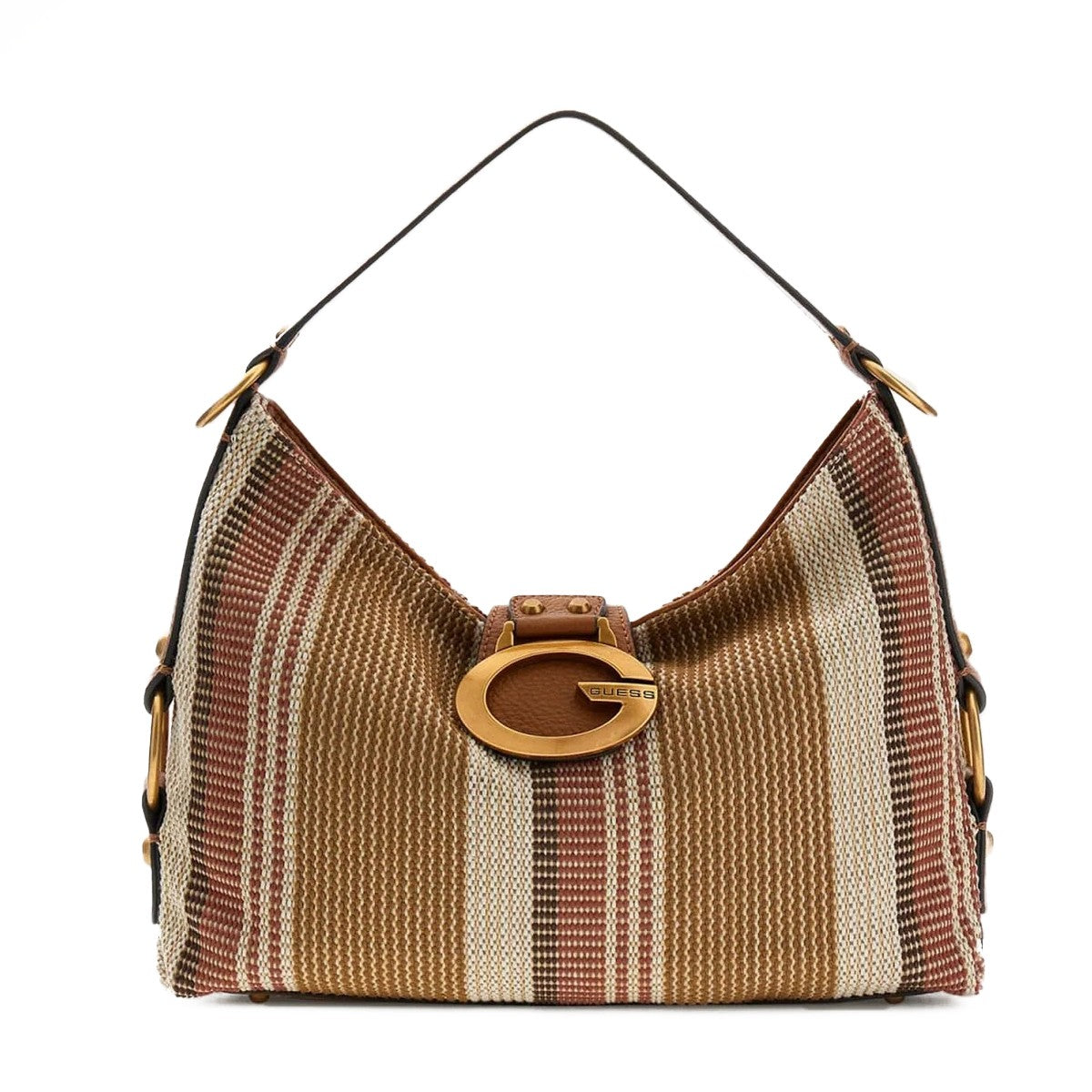 Guess Borsa a Spalla Cognac Multi Camden AB930818