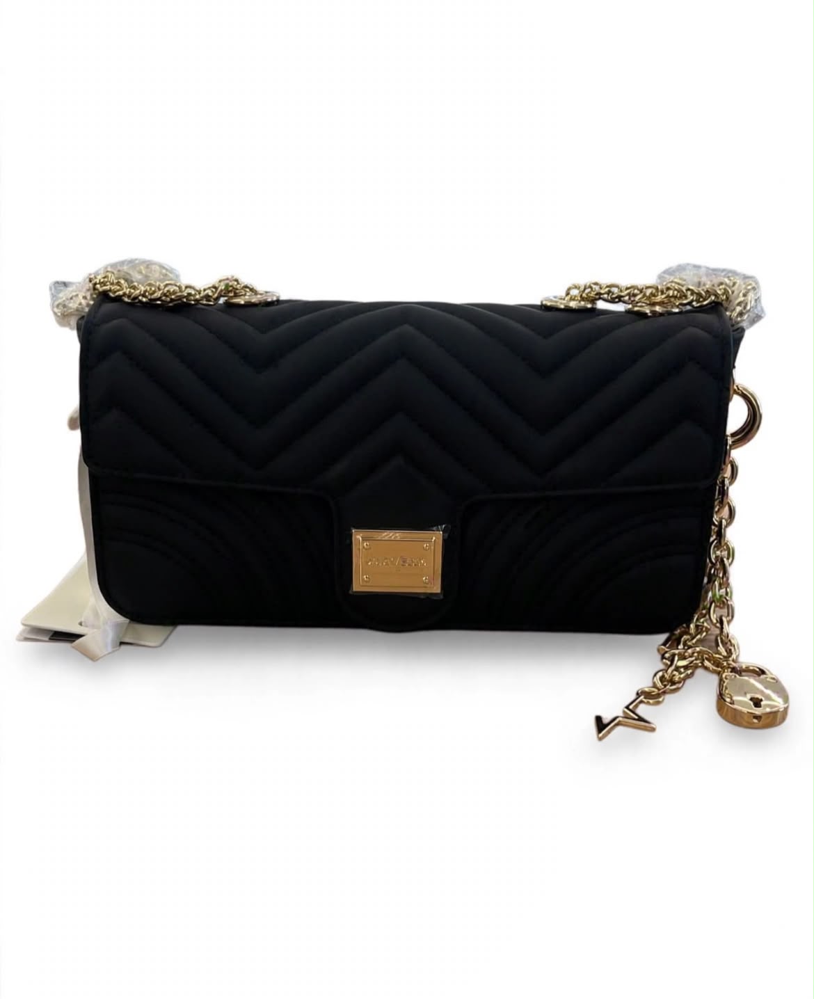 Marc Ellis Borsa A Spalla/Tracolla Flat Halo Black/Gold