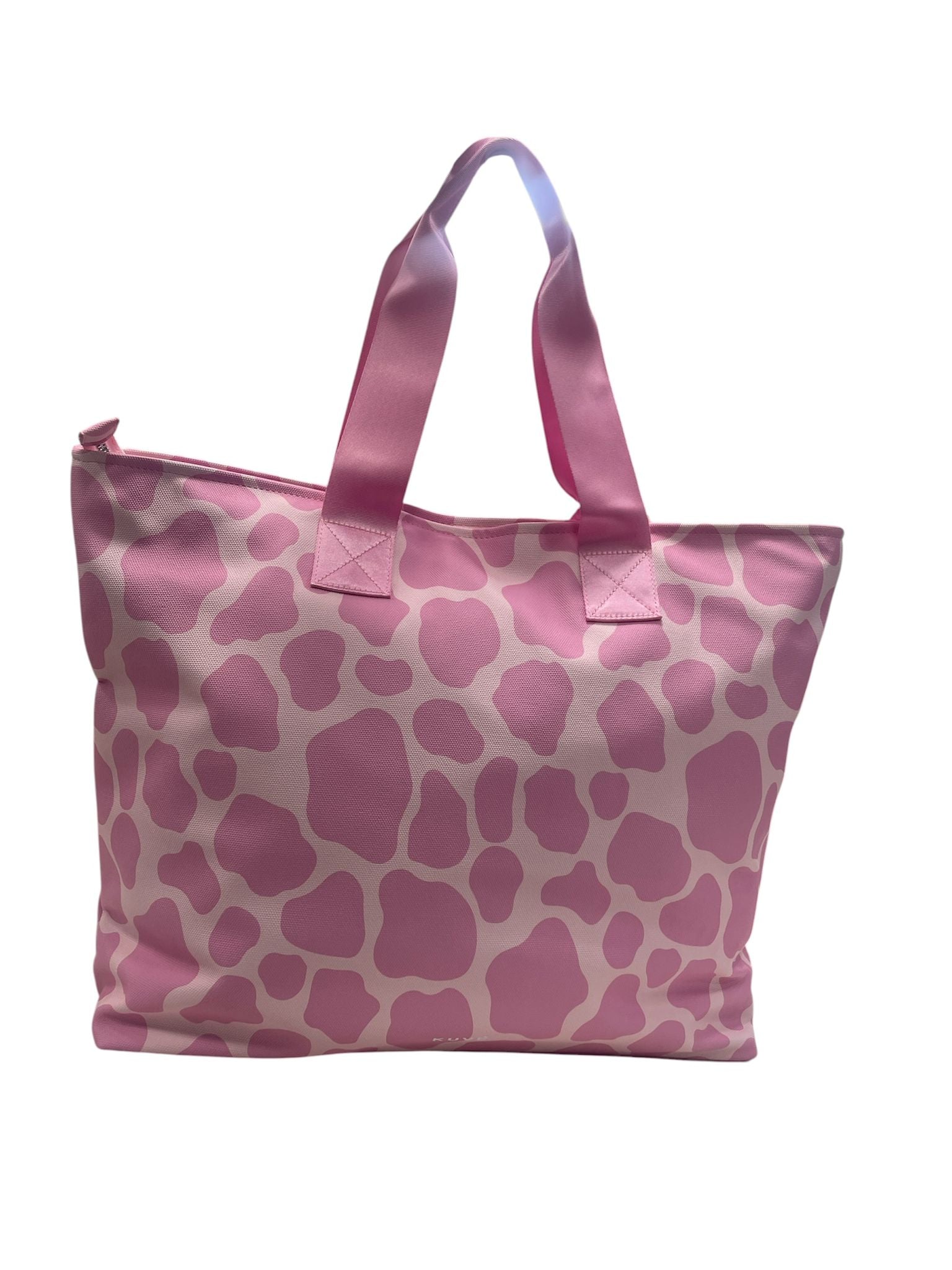 Kuvè Borsa Mare Grande Rosa Leopard