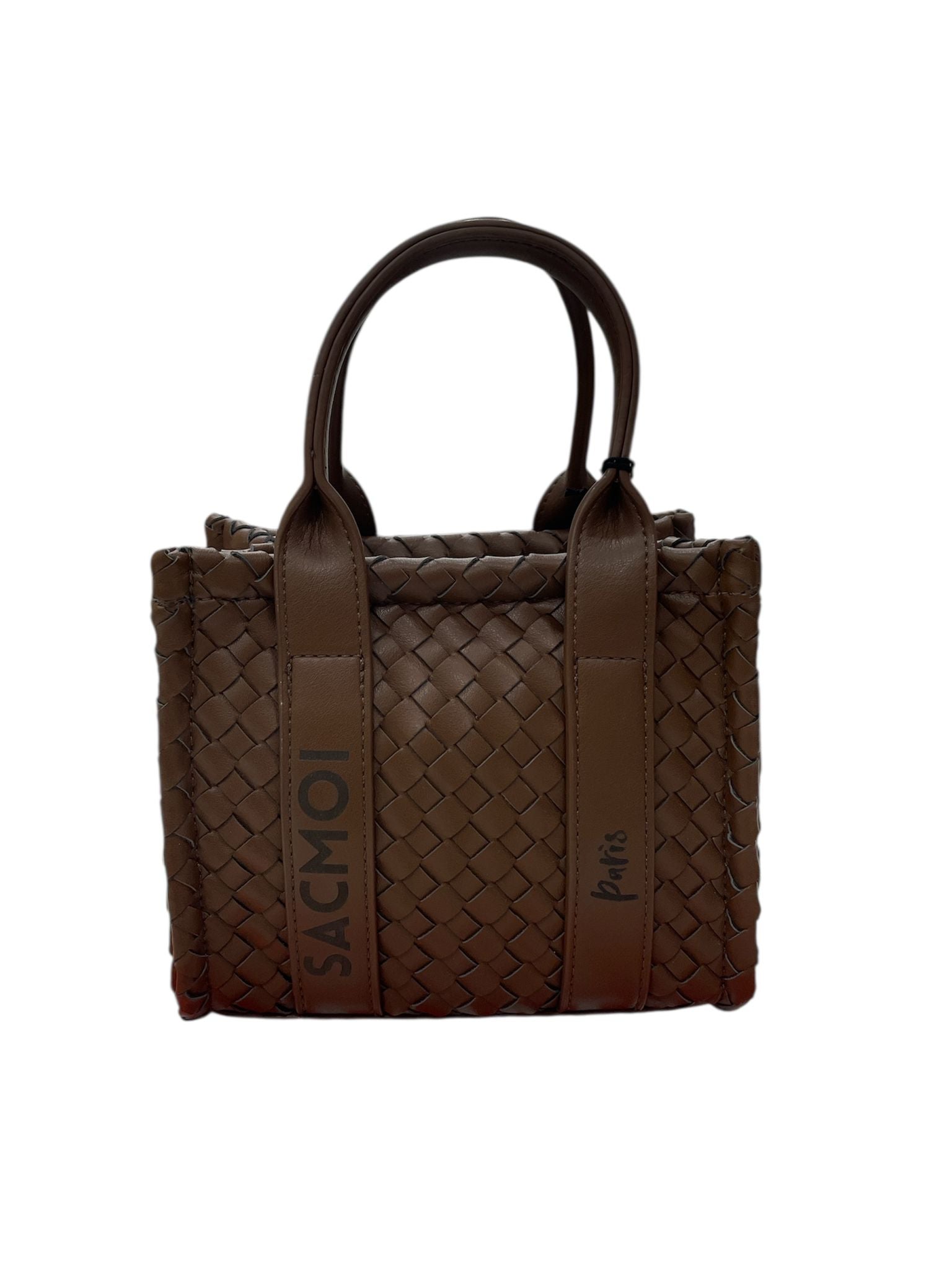 Sacmoi Borsa a Mano/Tracolla Nova Cioccolato