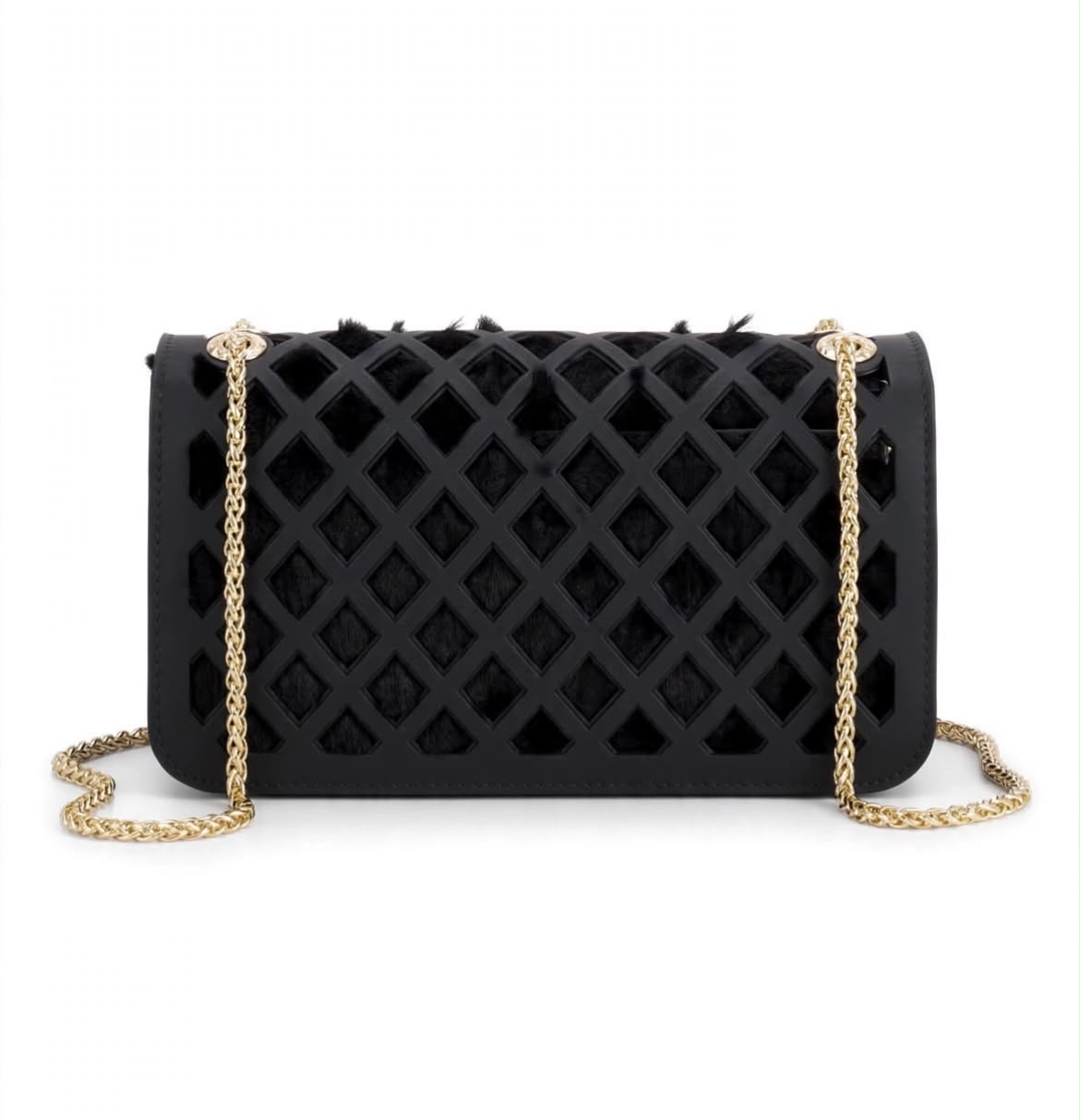 Marc Ellis Borsa A Spalla Flat Bask Leo Black