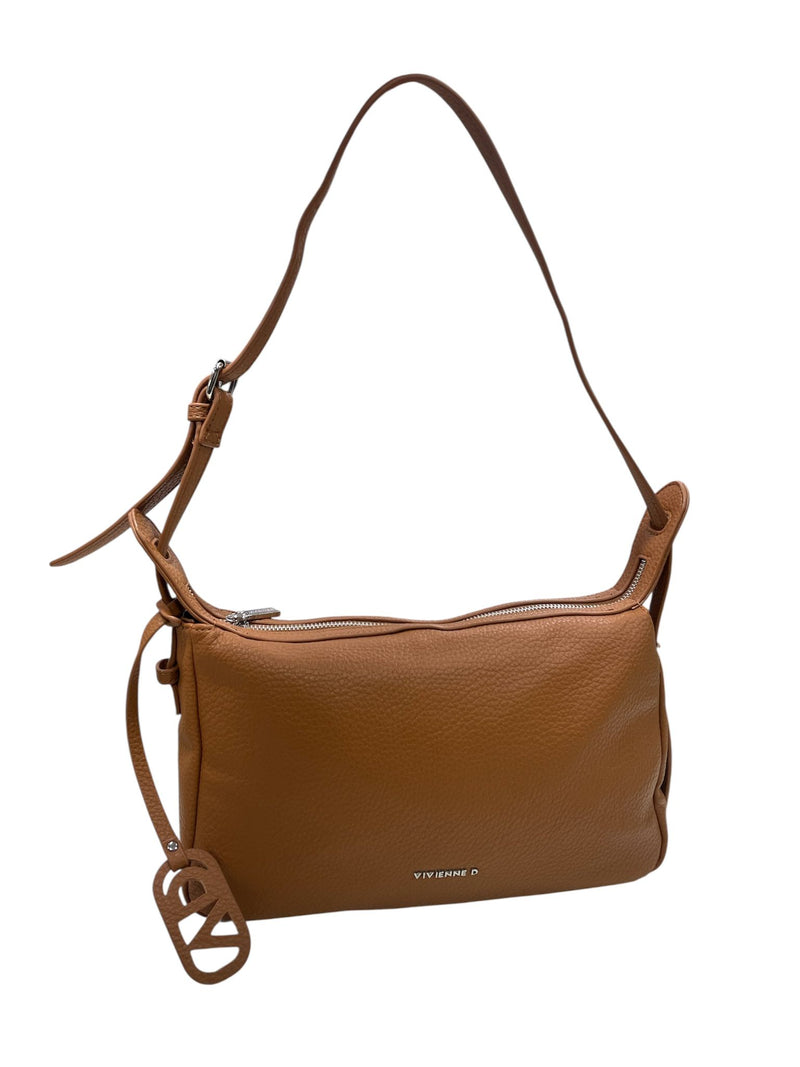 Vivienne D Borsa a Tracolla Cuoio